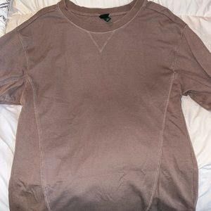 Brown short sleeve shirt
